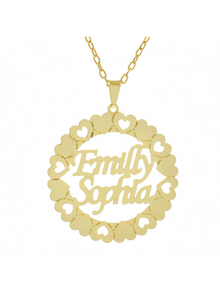 Gargantilha Mandala EMILLY SOPHIA Banho Ouro 18 K - 1060266