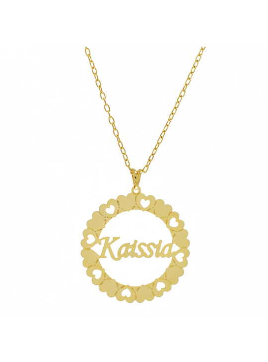 Gargantilha Mandala KAISSIA Banho Ouro 18 K - 1060259