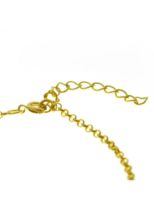 Pulseira Feminina Nome Yasmin Banhada Ouro 18K - 1080203