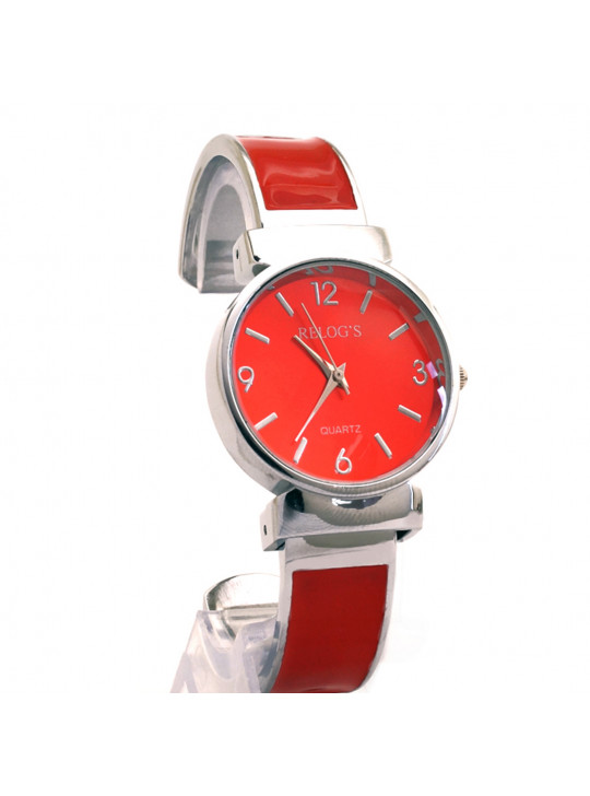 RELÓGIO ANALÓGICO MODELO BRACELETE 10022 - VERMELHO - RELOG'S - REL19079