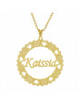 Gargantilha Mandala KAISSIA Banho Ouro 18 K - 1060259