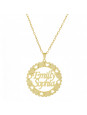 Gargantilha Mandala EMILLY SOPHIA Banho Ouro 18 K - 1060266