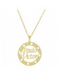 Gargantilha Mandala PAULO VICTOR Banho Ouro 18 K - 1060267