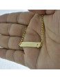 Pulseira Feminina Nome Catarina Banhada Ouro 18K -1080067