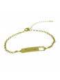 Pulseira Feminina Nome Karina Banhada Ouro 18K - 1080159