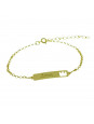 Pulseira Feminina Nome Lara Banhada Ouro 18K - 1080163