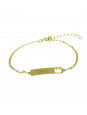 Pulseira Feminina Nome Vitor Banhada Ouro 18K - 1080165