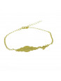 Pulseira Feminina Nome Mateus Banhada Ouro 18K - 1080174