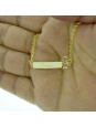 Pulseira Feminina Nome Enzo Banhada Ouro 18K - 1080244