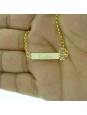 Pulseira Feminina Nome Heitor Banhada Ouro 18K - 1080248