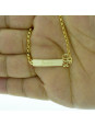 Pulseira Feminina Nome Juan Banhada Ouro 18K - 1080250