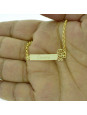 Pulseira Feminina Nome Lucas Banhada Ouro 18K - 1080255