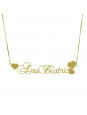 Colar com o nome Ana Beatriz Banhado em Ouro 18 Kilates - 1060301